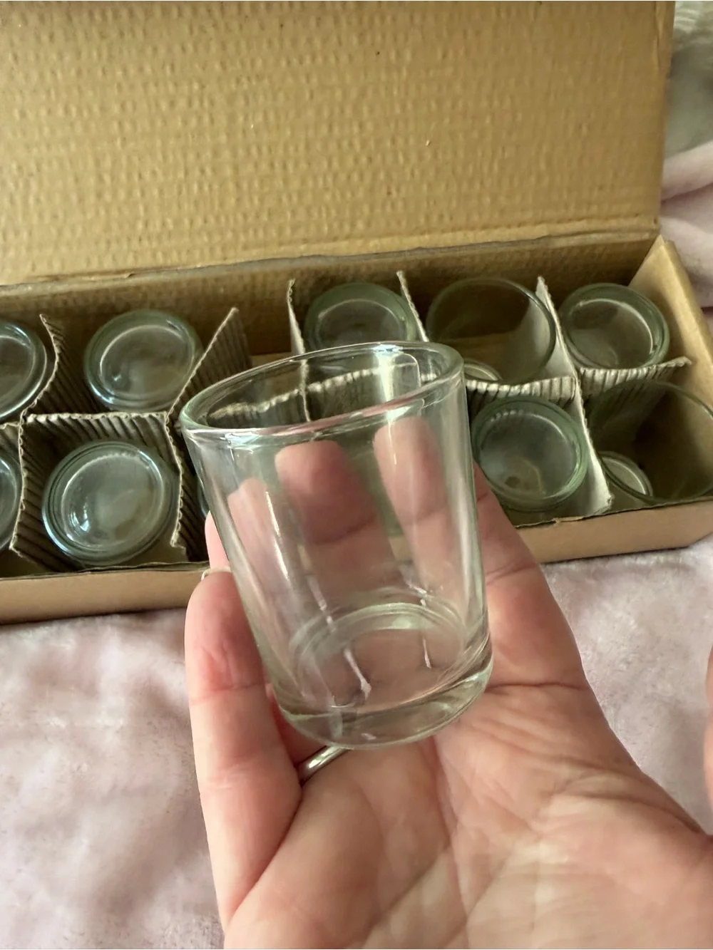 Clear Glass Shot Glass Set - Durable Clear Glasses (Set of 12)